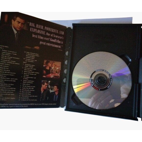 Goodfellas DVD 1990 Academy Award Pesci De Niro Crime Drama Scorsese Movie - Picture 2 of 6